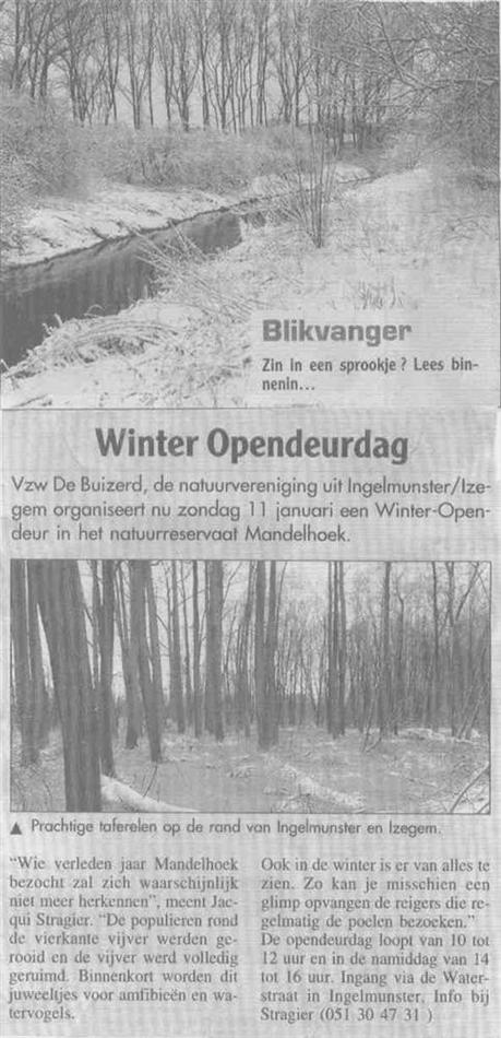 Winteropendeurdag bij de Buizerd