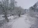 wandelpad langs de Mandel